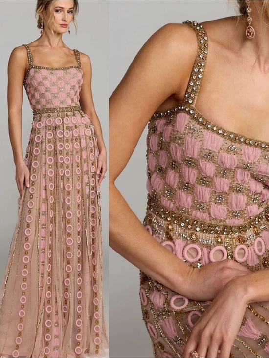 Mac Duggal Dresses & Skirts - Mac Duggal Collection 10106 Sleeveless Embellished A line Gown in Rose Size 12